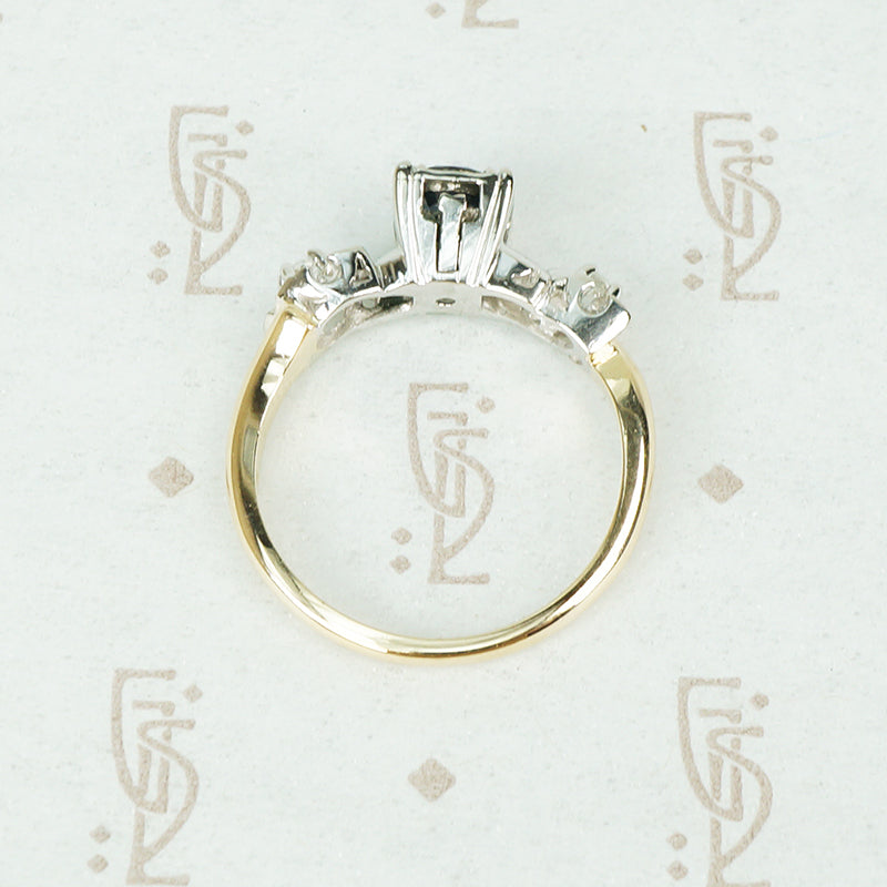 The Indigo Beauty NOS Sapphire Engagement Ring