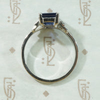 Stunning Sapphire and Diamond Engagement Ring