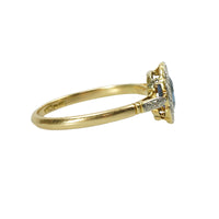 The Sapphire and Diamond Vintage London Engagement Ring - Gem Set Love