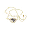 Circa 1900 Pearl and Sapphire Necklace