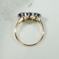 Antique Ring with Stunning Sapphires