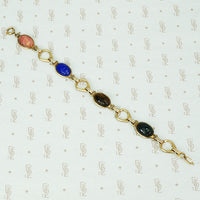 scarab gold filled bracelet