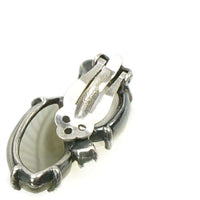 Schiaparelli Grey Leaves Bracelet & Earring Set