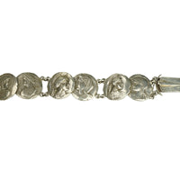 Sterling Schiebler Medallion Bracelet