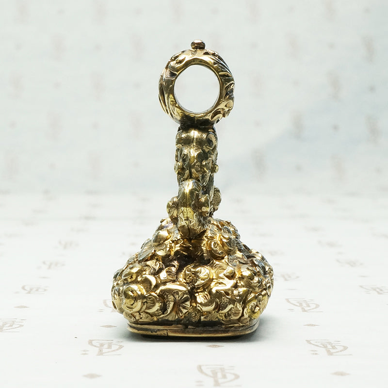 Bloodstone Fob Seal with Fortescue Family Crest