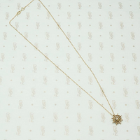 Ship's Wheel Conversion Pendant in Gold and Pearls