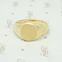 Luxurious Recycled Gold Signet Ring