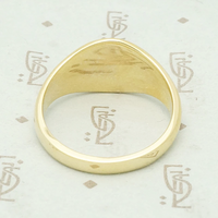 Luxurious Recycled Gold Signet Ring