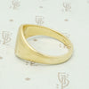 Luxurious Recycled Gold Signet Ring