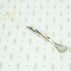 hammered silver mod mod moveable studio hand made necklace