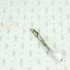 hammered silver mod mod moveable studio hand made necklace