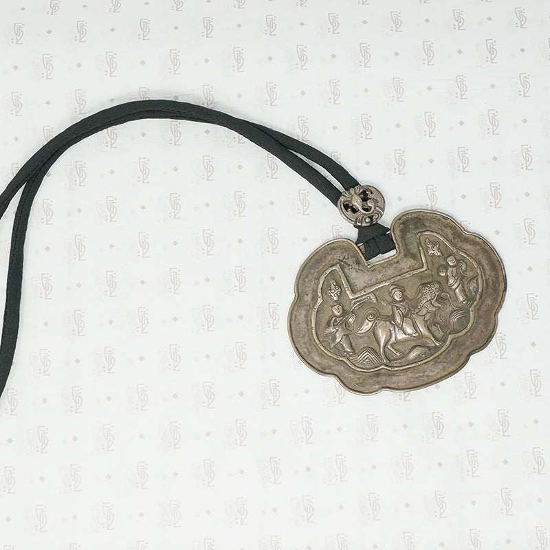 Antique Chinese Silver Pendant
