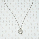 engraved sterling silver locket