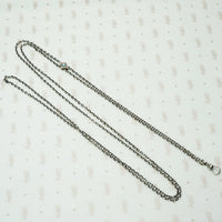 Lovely Sterling Silver 19th Century Slide Chain