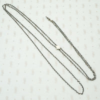 Lovely Sterling Silver 19th Century Slide Chain