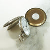 Fine Silver Half Hunter Key Wind Watch