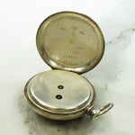 Fine Silver Half Hunter Key Wind Watch