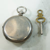 Fine Silver Half Hunter Key Wind Watch