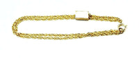 Gold filled gem set Slide Bracelet from The Bits and Pieces Collection