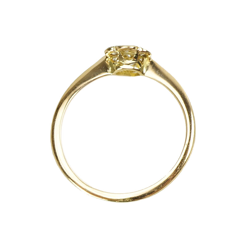 The Petite Vintage Diamond Cluster Engagement Ring - Gem Set Love