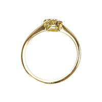 The Petite Vintage Diamond Cluster Engagement Ring - Gem Set Love