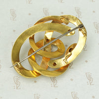 The Ultimate 15k Gold Snake Brooch c1880