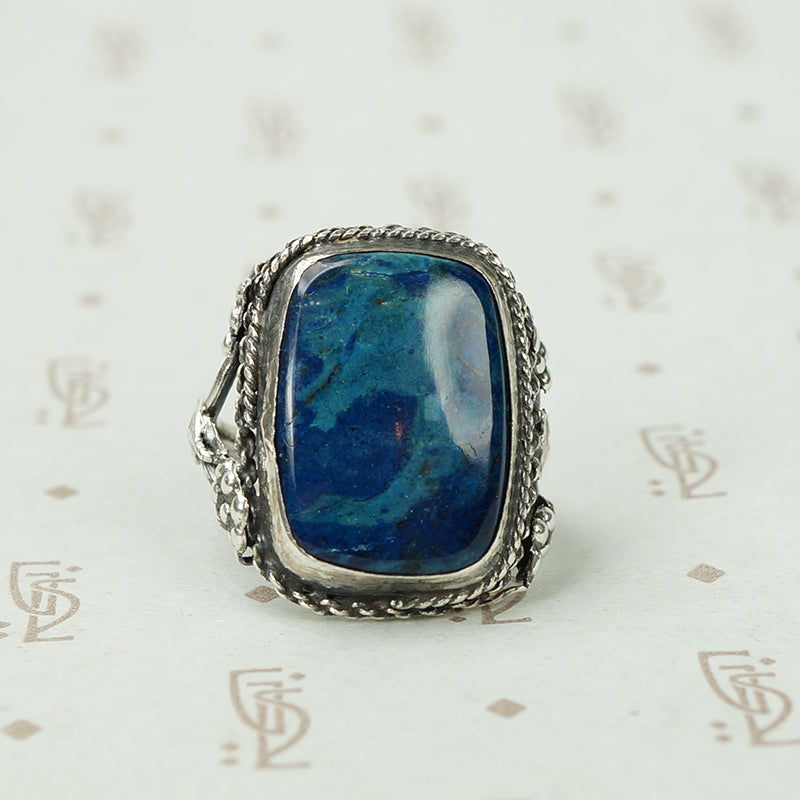 Vintage Silver Sodalite Ring