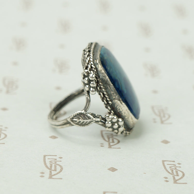 Vintage Silver Sodalite Ring