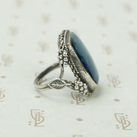 Vintage Silver Sodalite Ring