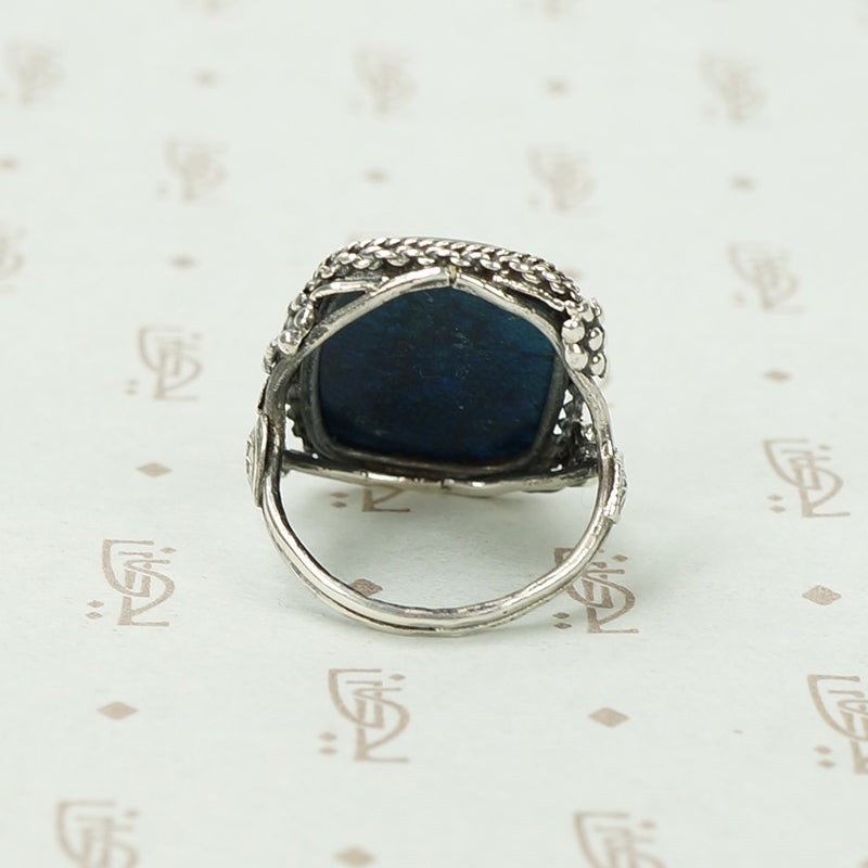 Vintage Silver Sodalite Ring