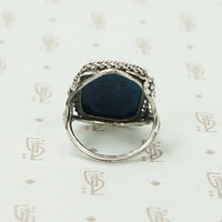 Vintage Silver Sodalite Ring