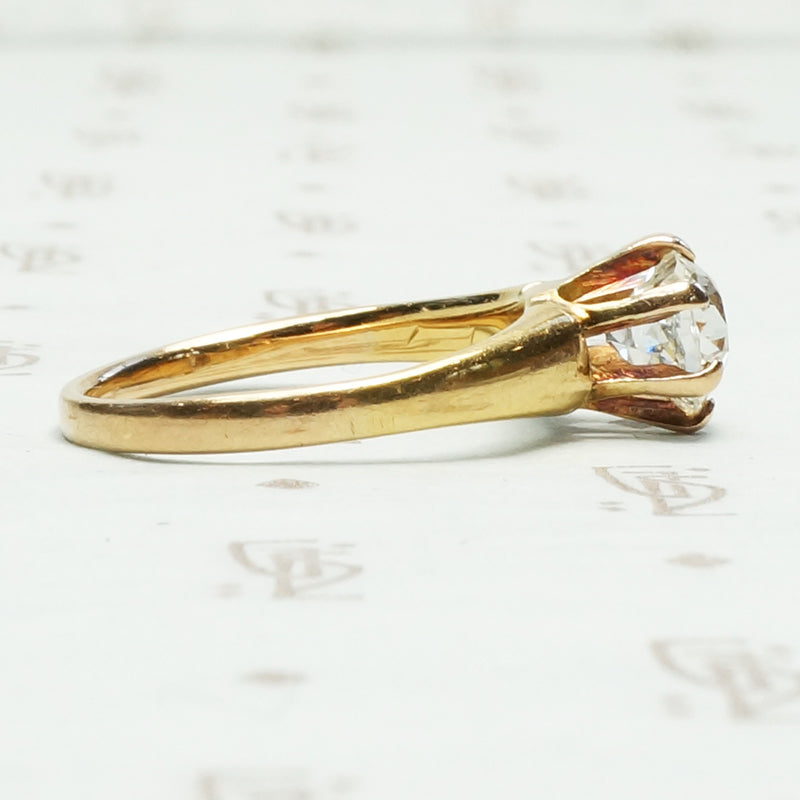 The Old Mine Cut Diamond Solitaire