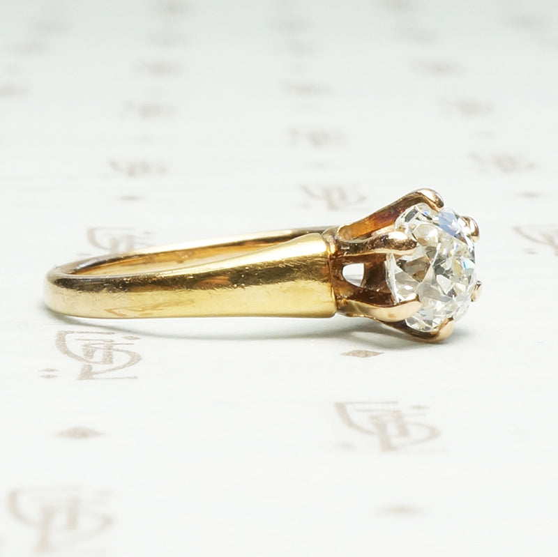 The Old Mine Cut Diamond Solitaire