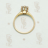 The Old Mine Cut Diamond Solitaire