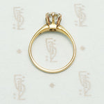 The Old Mine Cut Diamond Solitaire