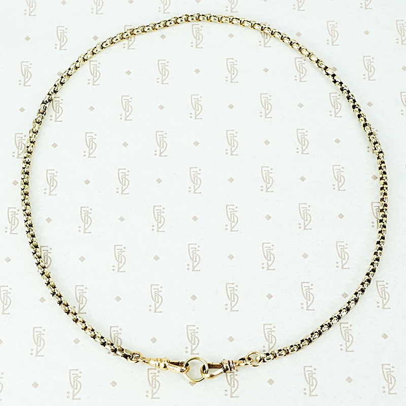The Versatile Antique Split Ring Chain