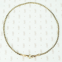 The Versatile Antique Split Ring Chain