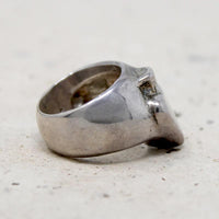Tough Sterling "Spade" Ring from Spragwerks