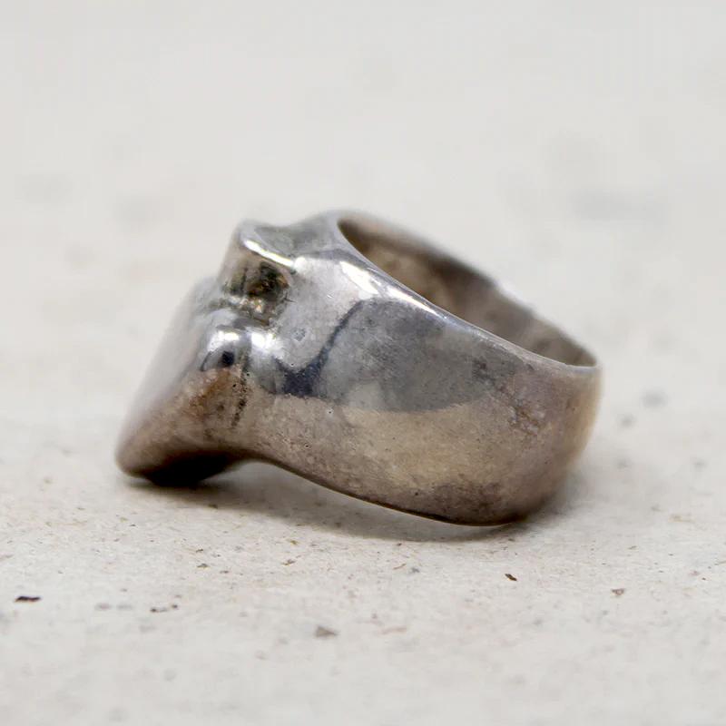 Tough Sterling "Spade" Ring from Spragwerks