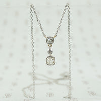 The Lumiére Diamond Drop Necklace