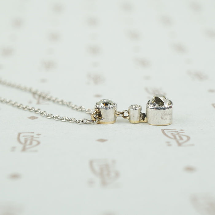 The Lumiére Diamond Drop Necklace
