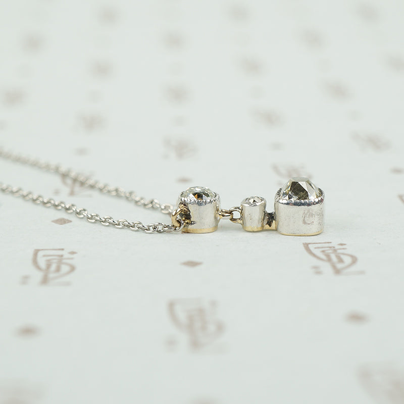 The Lumiére Diamond Drop Necklace