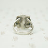 The Square Vintage Sterling Turquoise Ring