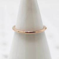 1mm Band in 10k Rose Gold