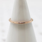 1mm Band in 10k Rose Gold