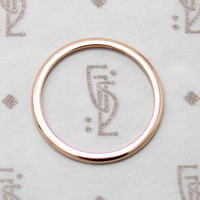 1mm Band in 10k Rose Gold