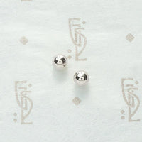 Recycled 14k Gold 3mm Ball Stud Earrings