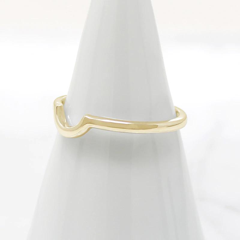 Slim "U" Contour Nesting Wedding Band