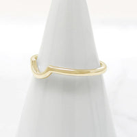 Slim "U" Contour Nesting Wedding Band
