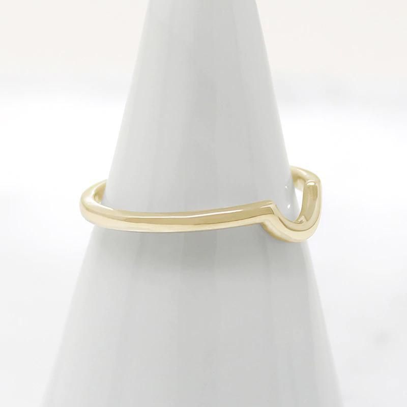 Slim "U" Contour Nesting Wedding Band